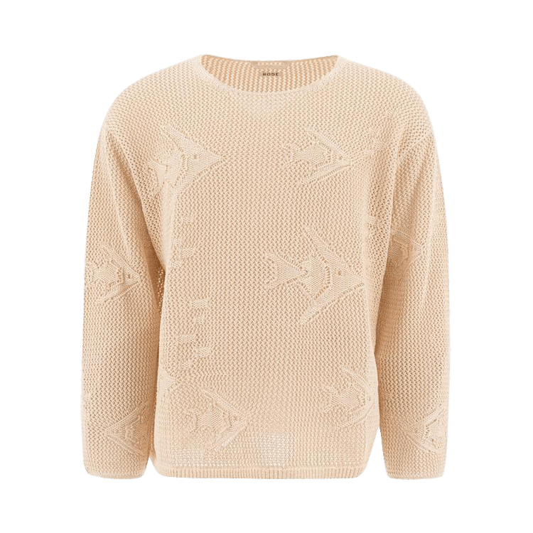 Bode Angel Fish Pullover "Cream"