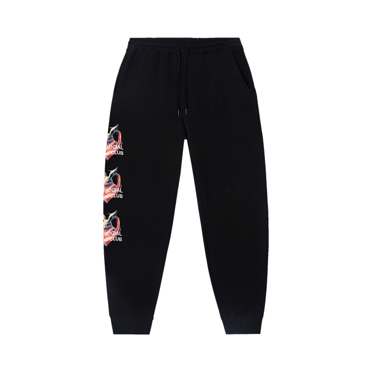 Anti Social Social Club Rabbit Love Pants "Black"