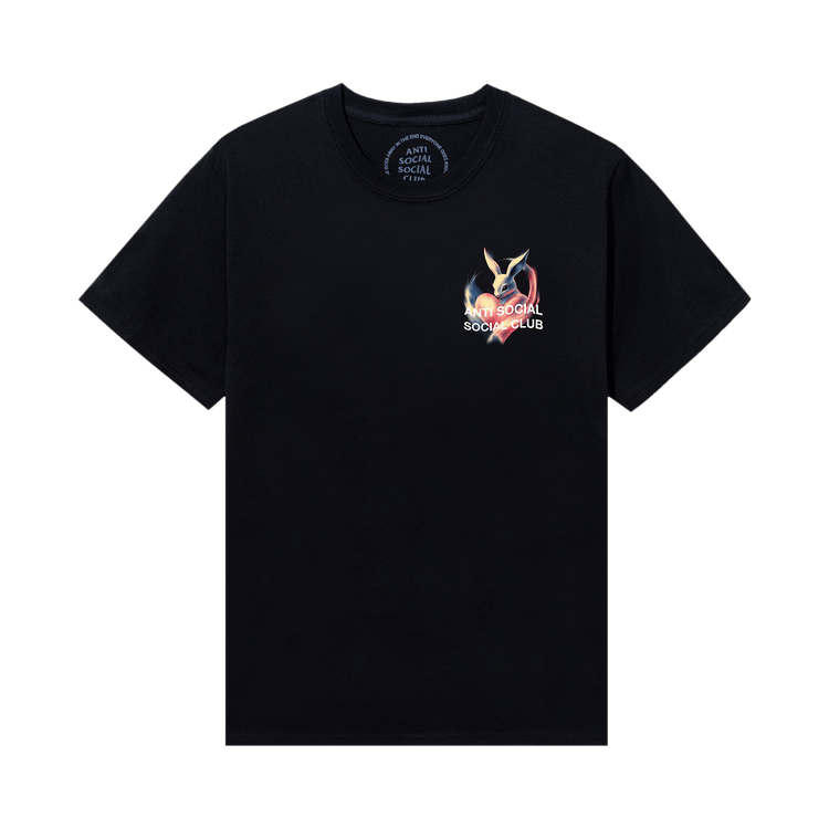 Anti Social Social Club Rabbit Love Tee "Black"