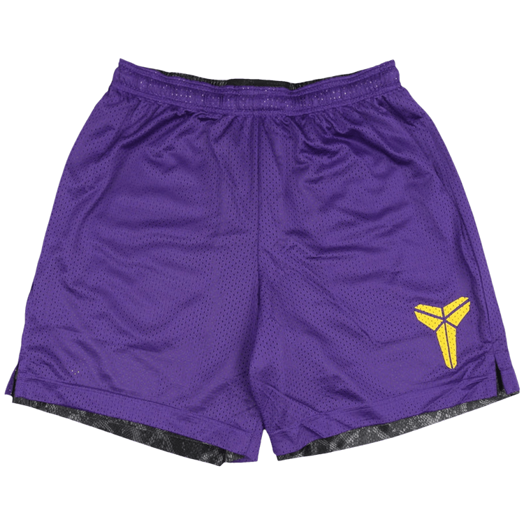 Nike Kobe Dri-FIT Standard Issue Reversible Basketball Shorts "Black/Field Purple/Amarillo"