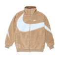 Nike Big Swoosh Reversible Boa Jacket (Asia Sizing) "Hemp White"