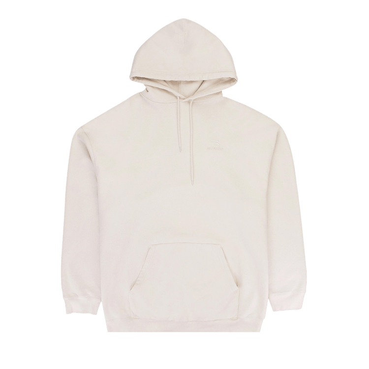 Balenciaga Logo All Over Print Sweater "Cream"