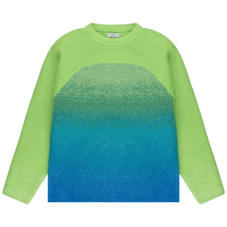 ERL Gradient Sweater "Blue/Green"