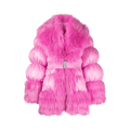 Martine Rose Belted Quilted Puffer Coat "Pink"