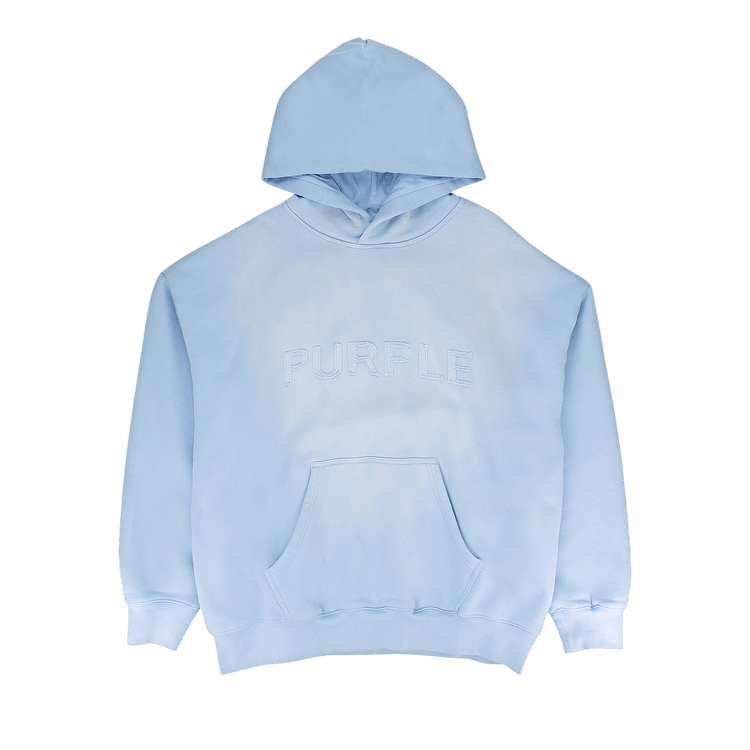 PURPLE BRAND HWT Fleece Pullover Hoodie "Blue"