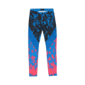 PURPLE BRAND Directoire Crackle Paint With Foil Skinny Jeans "Blue"