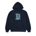 HUF Megablast Reverse Hoodie "Navy"