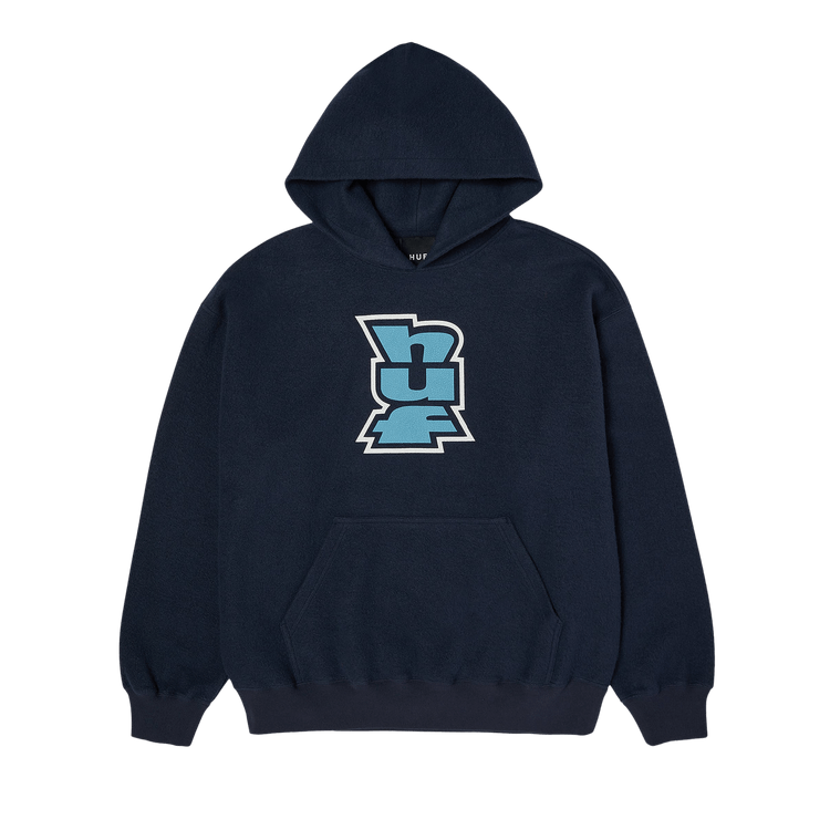 HUF Megablast Reverse Hoodie "Navy"