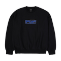 HUF Stretch Heavyweight Washed Crew "Black"