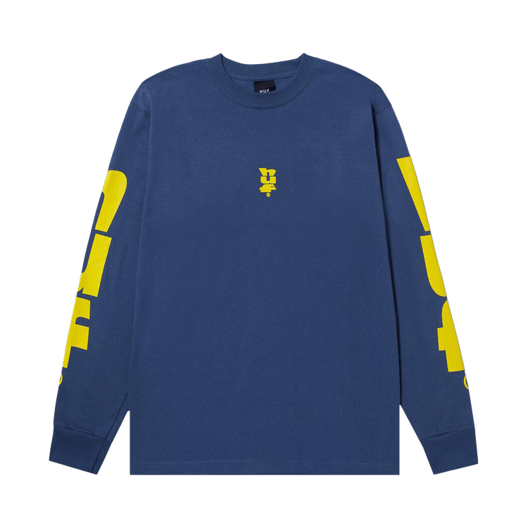 HUF Megablast Long-Sleeve Tee "Court Blue"