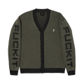 HUF Repeater Cardigan "Asphalt"