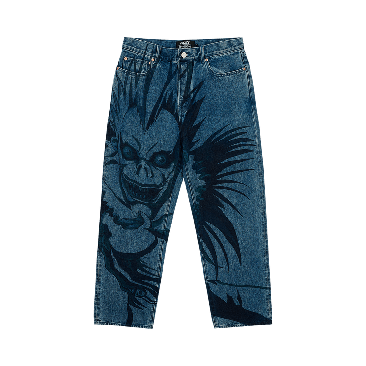 Palace x Death Note Ryuk P45 Jean "Stone Wash"