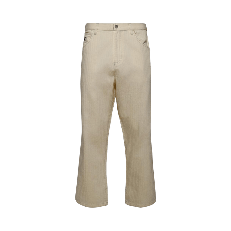 Bode Greenskeeper Knolly Brook Trousers "Ivory"