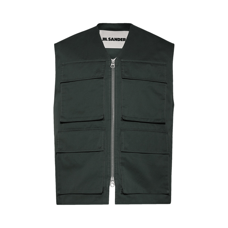 Jil Sander Cargo Vest "Celadon Green"