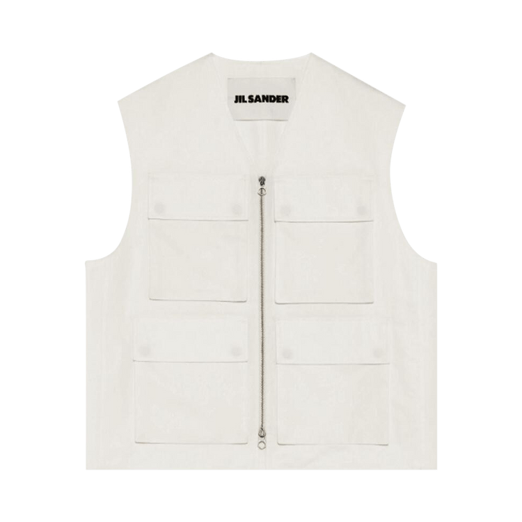 Jil Sander Cargo Vest "Latte"