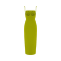 Jean Paul Gaultier Conical Bra Cup Dress "Acid Green"