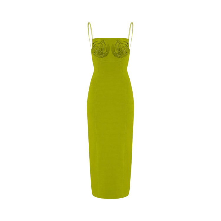 Jean Paul Gaultier Conical Bra Cup Dress "Acid Green"