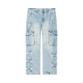 Nahmias Denim Track Logo Cargo "Light Wash"