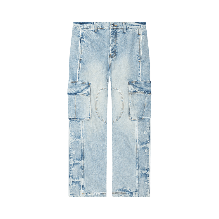 Nahmias Denim Track Logo Cargo "Light Wash"