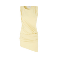 The Attico Mini Dress "Dusty Yellow"