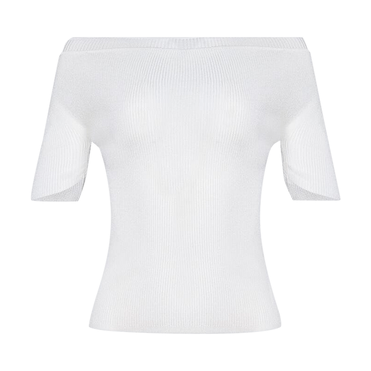 Khaite Nadine Top "Optic White"