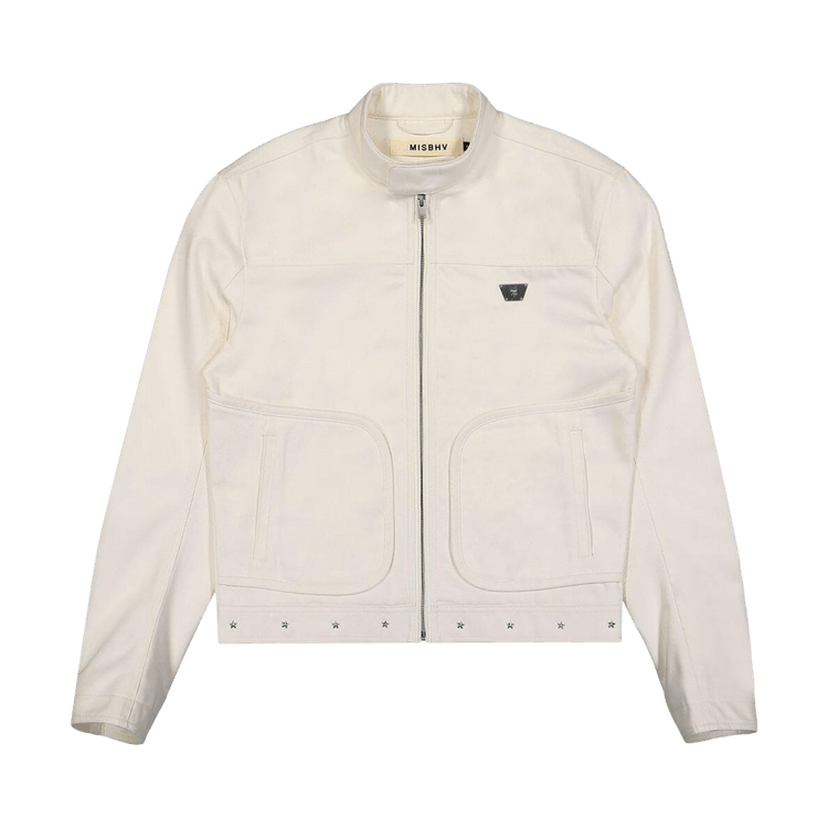 MISBHV Star Slim Jacket "White"