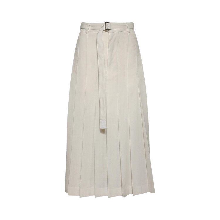 Sacai Suiting Skirt "Off White"