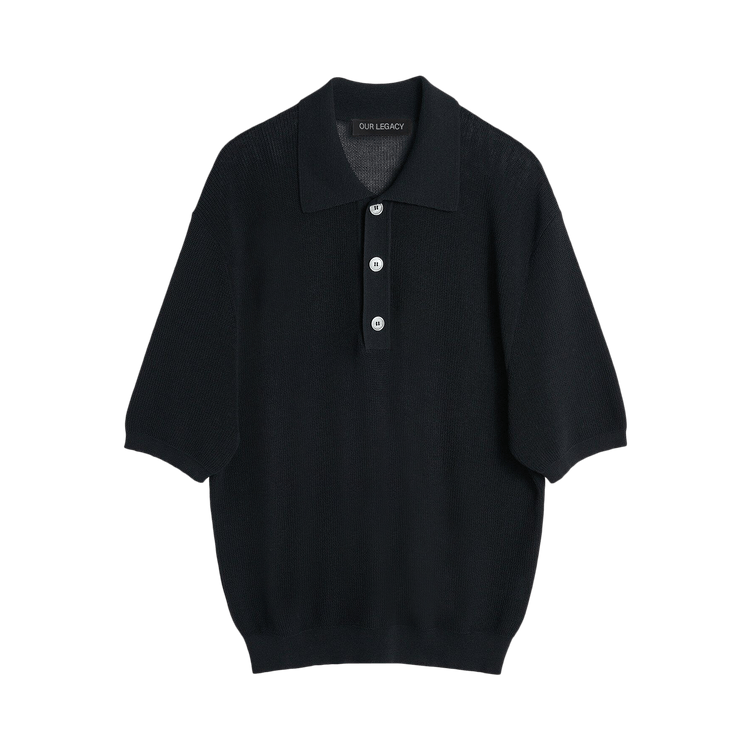 Our Legacy Traditional Polo "Black"
