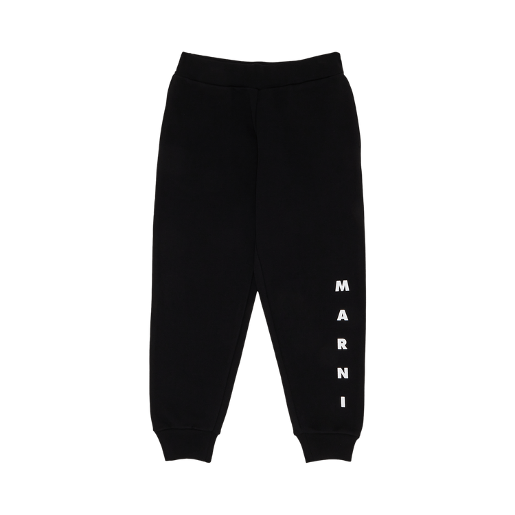Marni Kids Unbrushed Fleece Sweatpants "Black"