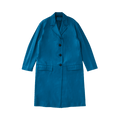Prada Oversized Textured Leather Coat "Laguna"