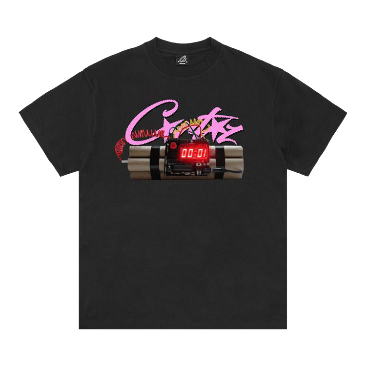 Corteiz No Time 4 Luv Tee "Black"