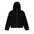 Sp5der Teddy Fleece Zip Up "Black"