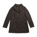 Kiko Kostadinov Riadis Pleated Coat "Java Brown"