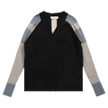 Kiko Kostadinov Inex Cardigan "Black/Almond/Dusty Blue"