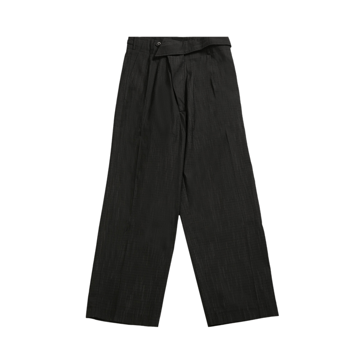 Kiko Kostadinov Navin Wide Trouser "Black Obsidian"
