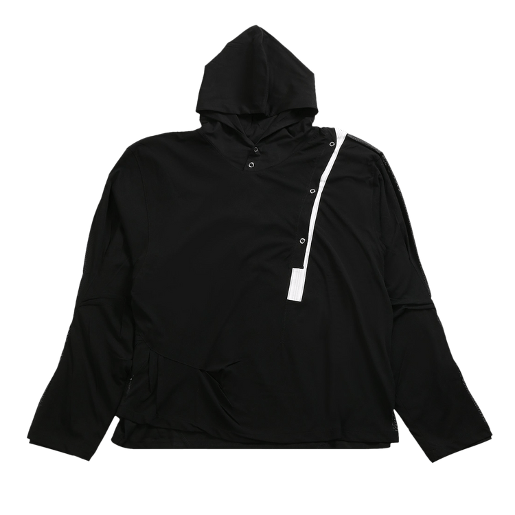 Kiko Kostadinov Inex Hooded Top "Black"