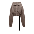 Rick Owens DRKSHDW Collage Gimp Hoodie "Dust"
