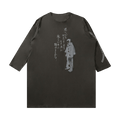 Yohji Yamamoto Pour Homme Big Long-Sleeve PT Shirt "Charcoal"