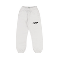 Off-White Airport Shorten Sweat Pants "White"