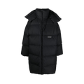Off-White Bounce Hooded Down Long Puffer "Black"