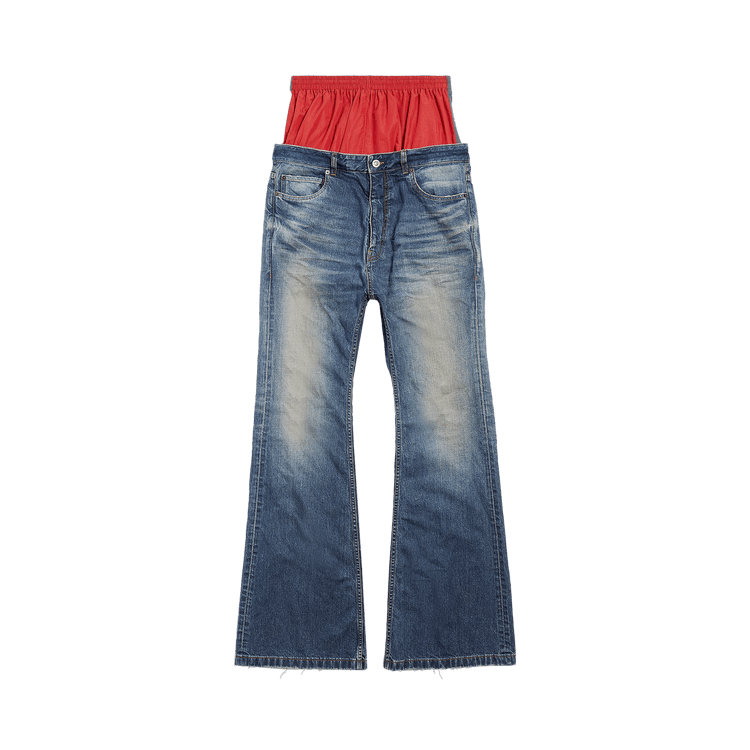 Balenciaga Layered Jeans "Whisker"