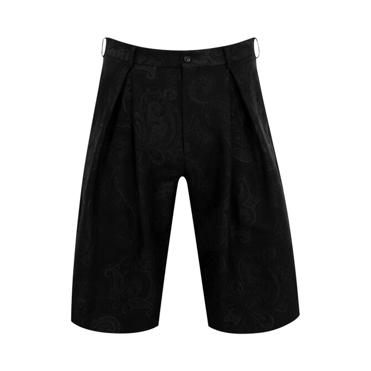Comme des Garçons Homme Plus Pleated Shorts "Black"