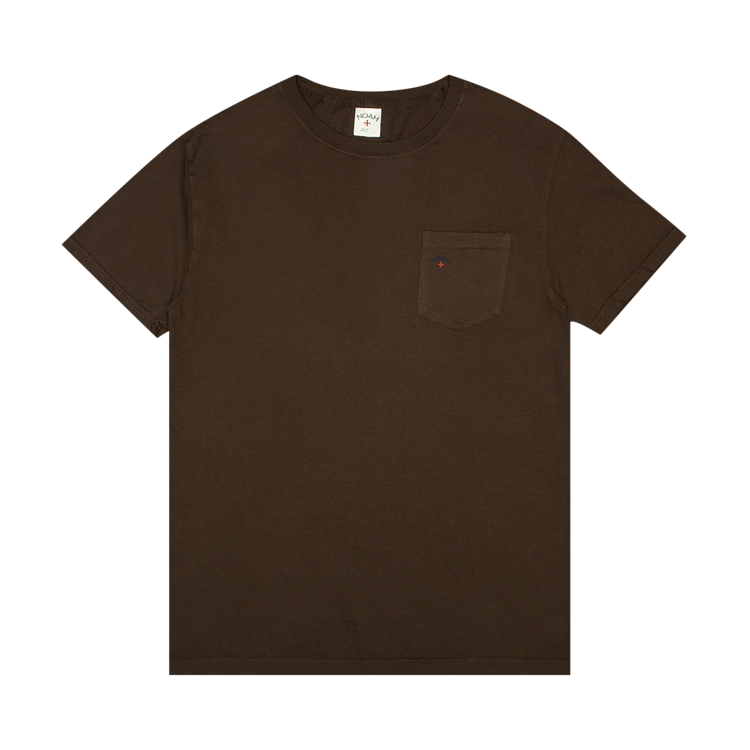 Noah Core Logo Pocket Tee "Dark Brown"