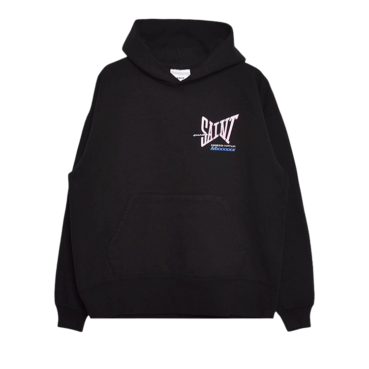 SAINT Mxxxxxx Ribbon Saint Hoodie "Black"