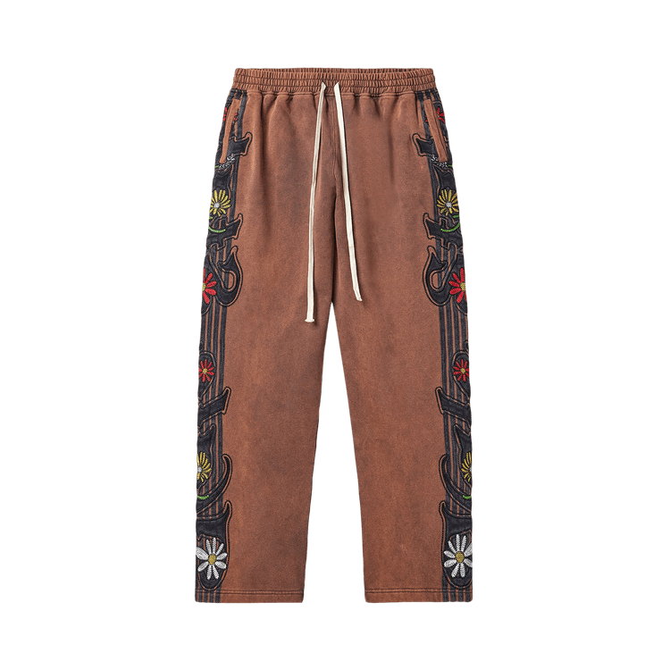Vale Forever Harmony Garden Track Pants "Brown"