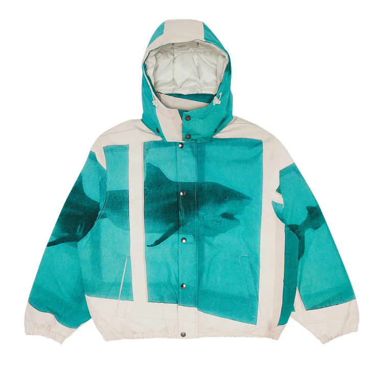 Supreme x Damien Hirst Down Puffer Jacket "White"