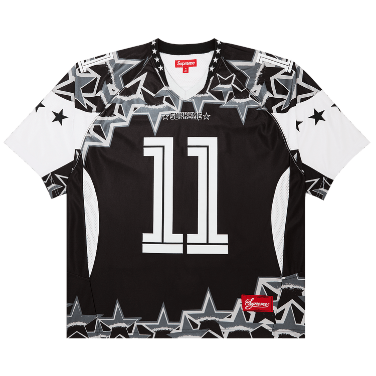 Supreme Stars Football Jersey "Black"