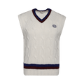 Bode Tennis Vest "Cream"