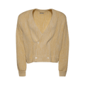 Bode Double-Breasted Cardigan "Marled Ivory"