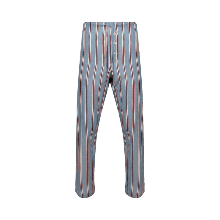 Bode Regatta Stripe Pajama Pants "Blue/Multicolor"